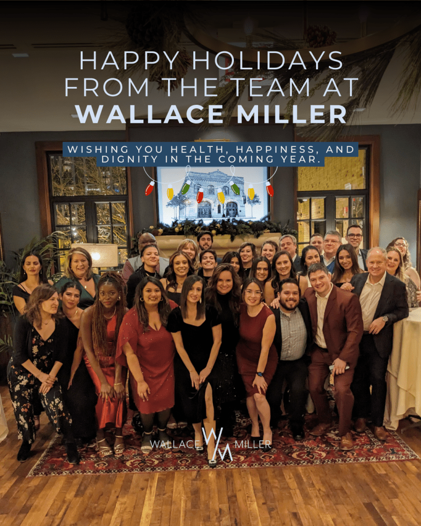 A picture of the entire Wallace Miller team 